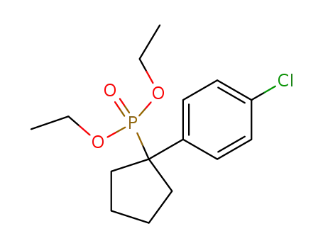 [1-(4-Chloro-phenyl)-cyclopentyl]-phosphonic acid diethyl ester