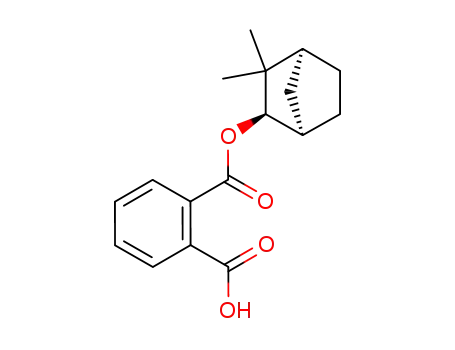 Molecular Structure of 98511-36-5 ((+/-)-phthalic acid mono-(3,3-dimethyl-[2<i>endo</i>]norbornyl ester))