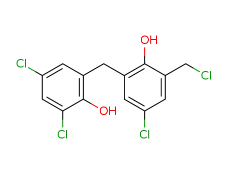 Phenol,
4-chloro-2-(chloromethyl)-6-[(3,5-dichloro-2-hydroxyphenyl)methyl]-