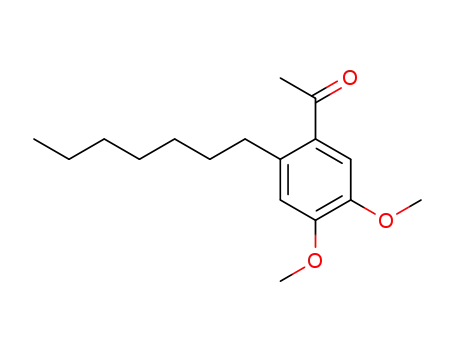1-(2-heptyl-4,5-dimethoxy-phenyl)-ethanone