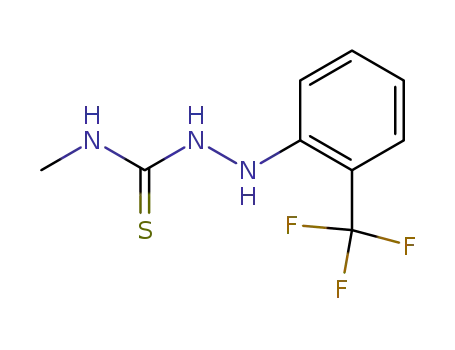 Hydrazinecarbothioamide, N-methyl-2-[2-(trifluoromethyl)phenyl]-