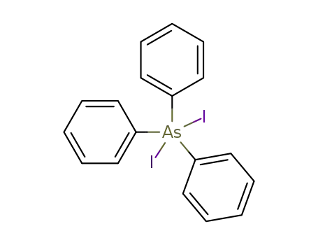Arsorane, diiodotriphenyl-
