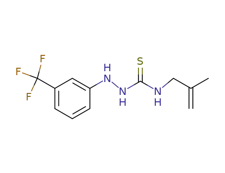 Hydrazinecarbothioamide,
N-(2-methyl-2-propenyl)-2-[3-(trifluoromethyl)phenyl]-