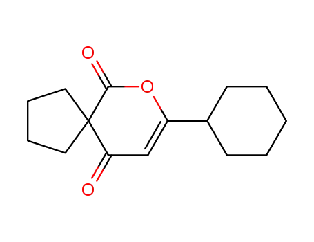 8-Cyclohexyl-7-oxaspiro<4.5>dec-8-en-6,10-dion