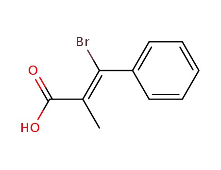 3-bromo-2-methyl-3-phenyl-acrylic acid