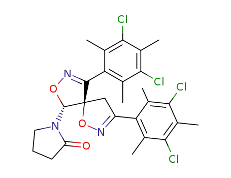 1-[(5R,6R)-3,9-Bis-(3,5-dichloro-2,4,6-trimethyl-phenyl)-1,7-dioxa-2,8-diaza-spiro[4.4]nona-2,8-dien-6-yl]-pyrrolidin-2-one