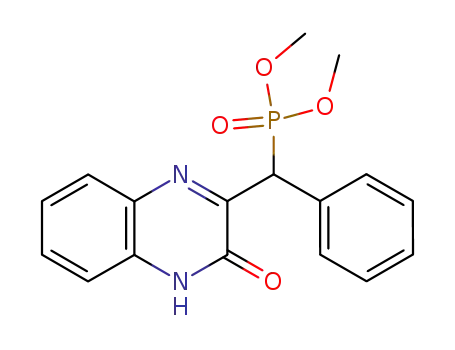 3-(α-(O,O-Dimethylphosphono)benzyl)-2-oxo-1,2-dihydroquinoxaline