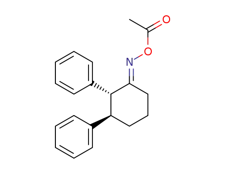 O-acetylated oxime of 2e,3e-diphenylcyclohexanone