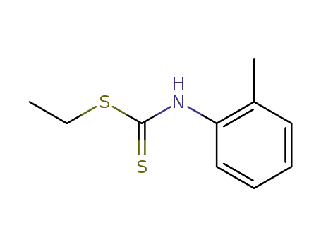 Molecular Structure of 20975-96-6 (Carbamodithioic acid, (2-methylphenyl)-, ethyl ester)