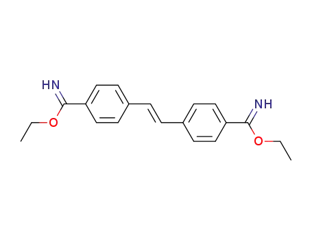 <i>trans</i>-stilbene-dicarbonimidic acid-(4.4')-diethyl ester
