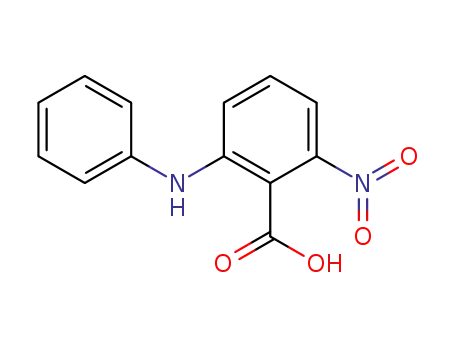 Molecular Structure of 37415-40-0 (2-anilino-6-nitro-benzoic acid)