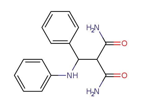 Molecular Structure of 59675-14-8 ((α-anilino-benzyl)-malonic acid diamide)