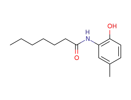 Molecular Structure of 1007708-33-9 (heptanoic acid-(2-hydroxy-5-methyl-anilide))