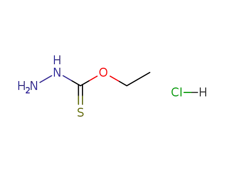 Molecular Structure of 25645-71-0 (ethoxythiocarbonyl hydrazide hydrochloride)