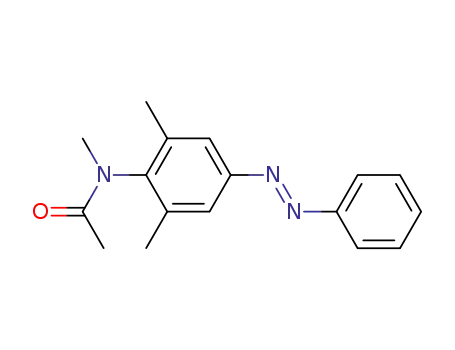 acetic acid-(2,6,<i>N</i>-trimethyl-4-phenylazo-anilide)