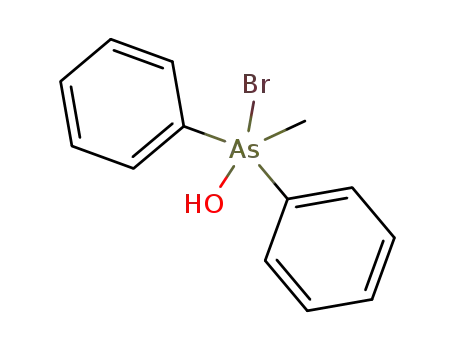 methyl-diphenyl-arsine oxide; basic bromide