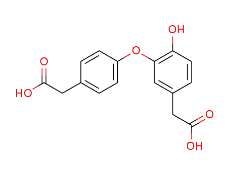 (4-hydroxy-3,4'-oxy-diphenyl)-di-acetic acid