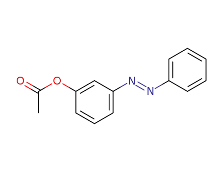 acetic acid-(3-phenylazo-phenyl ester)