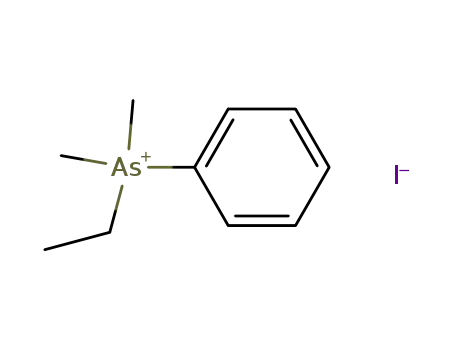 ethyl-dimethyl-phenyl-arsonium iodide