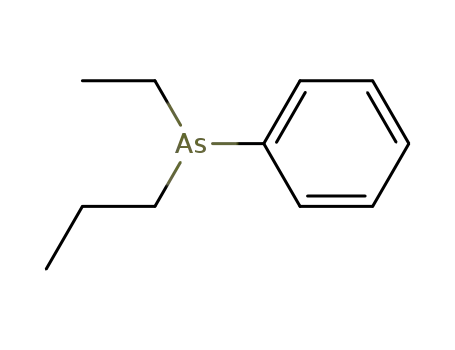 Molecular Structure of 64019-75-6 (Arsine, ethylphenylpropyl-, (R)-)