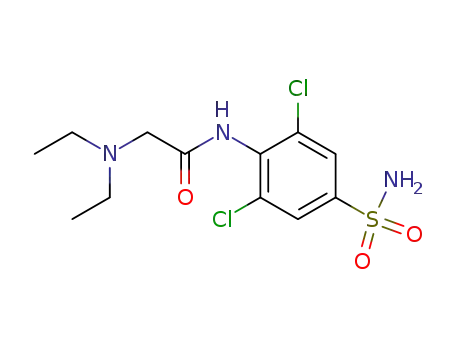 <i>N,N</i>-diethyl-glycine-(2,6-dichloro-4-sulfamoyl-anilide)