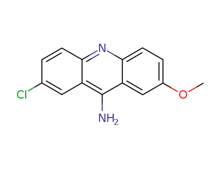 2-chloro-7-methoxy-acridin-9-ylamine