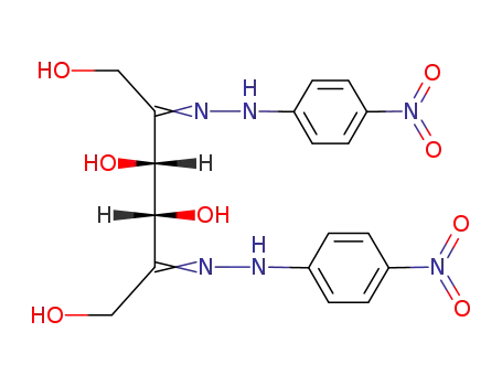 D-<i>threo</i>-[2,5]hexodiulose-bis-(4-nitro-phenylhydrazone)