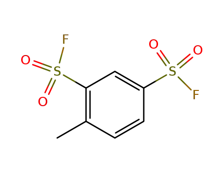 Molecular Structure of 453-55-4 (1,3-Benzenedisulfonyl difluoride, 4-methyl-)