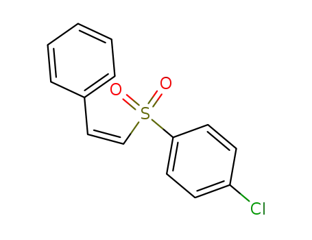 Benzene, 1-chloro-4-[(2-phenylethenyl)sulfonyl]-, (Z)-