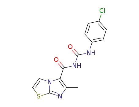 N-(6-Methylimidazo<2,1-b>thiazol-5-acyl)-N'-(p-chlorophenyl)urea