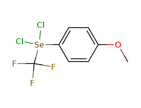Dichlor-<4-methoxy-phenyl>-trifluormethyl-selen