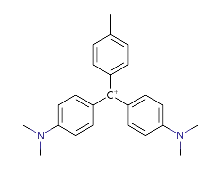 4,4'-Bis-dimethylamino-4''-methyl-tritylium