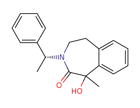 1-Hydroxy-1-methyl-3-((R)-1-phenyl-ethyl)-1,3,4,5-tetrahydro-benzo[d]azepin-2-one