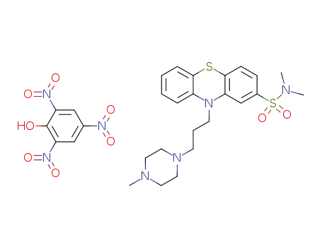 Molecular Structure of 86316-88-3 (thioproperazine picrate)