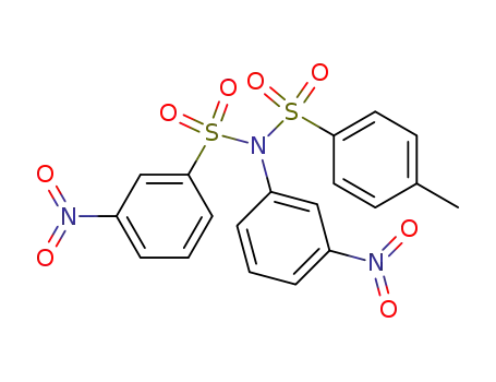 3-nitro-<i>N</i>-(3-nitro-benzenesulfonyl)-<i>N</i>-(toluene-4-sulfonyl)-aniline