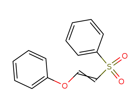 Molecular Structure of 3406-47-1 (Benzene, [(2-phenoxyethenyl)sulfonyl]-)