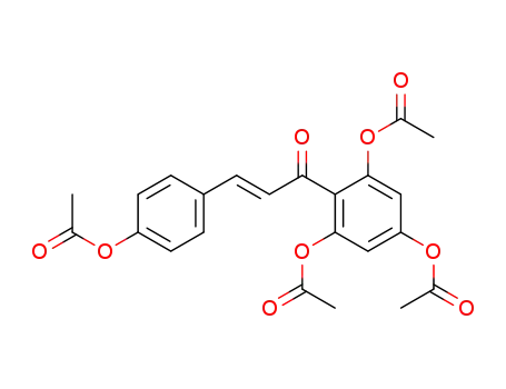 4,2',4',6'-tetraacetoxy-<i>trans</i>-chalcone