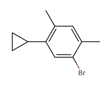 <5-Brom-2,4-dimethyl-phenyl>-cyclopropan