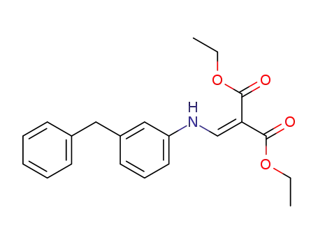 2-[(3-Benzyl-phenylamino)-methylene]-malonic acid diethyl ester