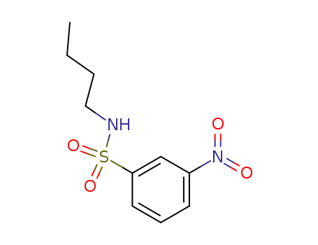 Molecular Structure of 89840-72-2 (N-BUTYL 3-NITROBENZENESULFONAMIDE)