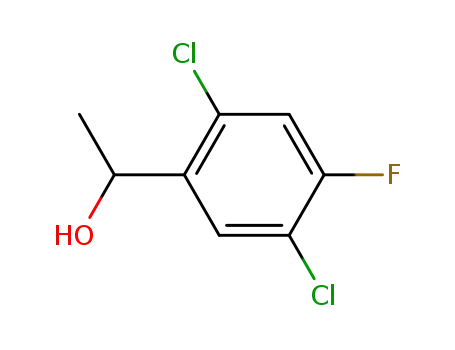 Methyl-<2,5-dichlor-4-fluor-phenyl>-carbinol