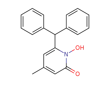 1-hydroxy-4-methyl-6-benzhydryl-2-pyridone