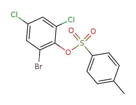 toluene-4-sulfonic acid-(2-bromo-4,6-dichloro-phenyl ester)