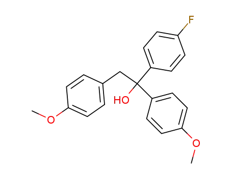1-(4-fluoro-phenyl)-1,2-bis-(4-methoxy-phenyl)-ethanol