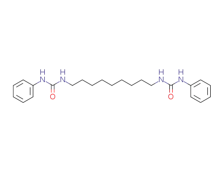 Molecular Structure of 122678-57-3 (<i>N</i>',<i>N</i>'''-diphenyl-<i>N</i>,<i>N</i>''-nonanediyl-di-urea)