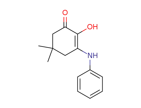 3-anilino-2-hydroxy-5,5-dimethyl-cyclohex-2-enone