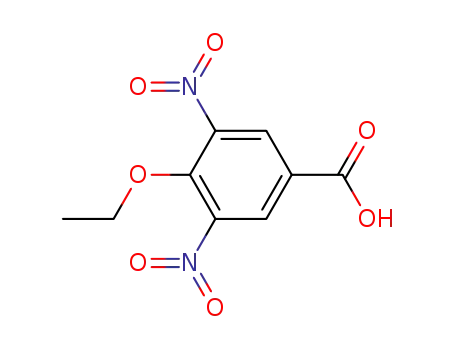 Molecular Structure of 6083-64-3 (4-ethoxy-3,5-dinitro-benzoic acid)