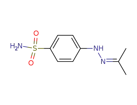 Molecular Structure of 75912-54-8 (4-isopropylidenehydrazino-benzenesulfonic acid amide)