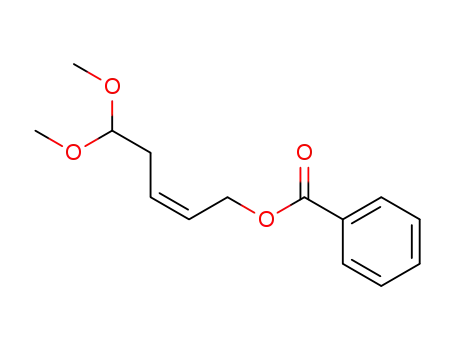 1-benzoyloxy-5,5-dimethoxy-pent-2<i>c</i>-ene