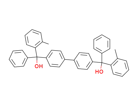 Molecular Structure of 855868-98-3 (4,4'-Bis-(α-hydroxy-2-methyl-benzhydryl)-biphenyl)